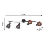 Потолочный светильник Favourite 1799-4U Martos