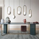 Подвесной светильник Matthew McCormick hoop 50 Silver MILA Pendant ImperiumLoft 179967-22