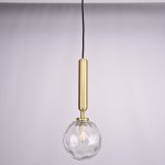 Подвесной светильник RAFFIN Gold/Transparent ImperiumLoft 179970-26