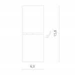 Светильник потолочный Divinare 1800/03 PL-1 GAVROCHE POSTO 1*GU10