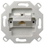 Gira Мех Розетка компьютерная 1-ая наклонная 5 кат (Rutenbeck) (G18000)