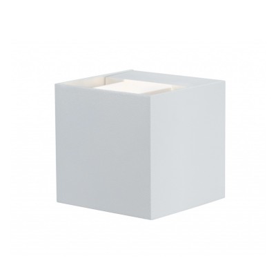 Paulmann 18001 Wall Name LED 2x3W IP65 eck 80x80 Wei?