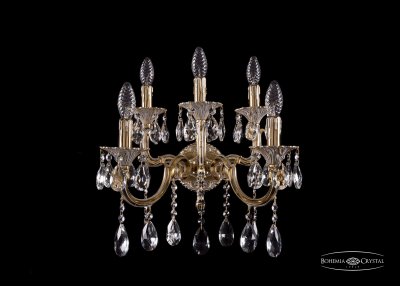 Светильник настенный бра Bohemia Ivele 1800/2+3/265+110/A/GW