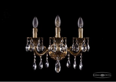 Светильник настенный бра Bohemia Ivele 1800/3/181/A/GB