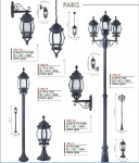 Уличный светильник Favourite 1806-3F Paris