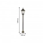 Уличный светильник Favourite 1808-1F London