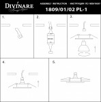Светильник потолочный Divinare 1809/02 PL-1 MONELLO