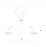 Светильник потолочный Divinare 1809/02 PL-1 MONELLO