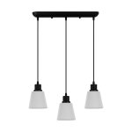 Потолочный светильник 18091/3P BK WT Экономсвет