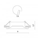 Светильник потолочный Divinare 1809/03 PL-1 MONELLO