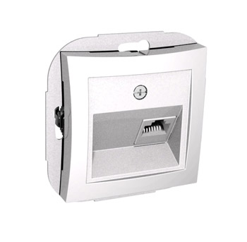

Lexel Дуэт белый телефонная розетка RJ11, одиночная (SE WDE000181), WDE000181