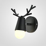 Бра с рожками DEER A Black ImperiumLoft 181038-26