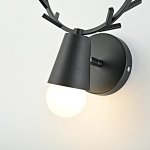 Бра с рожками DEER A Black ImperiumLoft 181038-26
