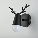 Бра с рожками DEER A Black ImperiumLoft 181038-26