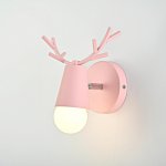 Бра с рожками DEER A Pink ImperiumLoft 181040-26