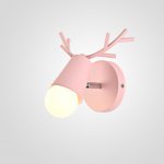 Бра с рожками DEER A Pink ImperiumLoft 181040-26