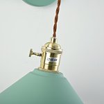 Бра с подвесным плафоном BRAID WALL Green ImperiumLoft 181875-26
