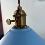 Бра с подвесным плафоном BRAID WALL Blue ImperiumLoft 181876-26