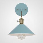 Бра с подвесным плафоном BRAID WALL Blue ImperiumLoft 181876-26