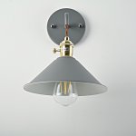 Бра с подвесным плафоном BRAID WALL Gray ImperiumLoft 181877-26