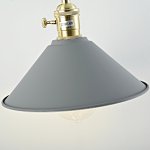Бра с подвесным плафоном BRAID WALL Gray ImperiumLoft 181877-26