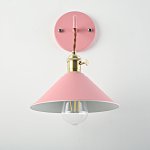 Бра с подвесным плафоном BRAID WALL Pink ImperiumLoft 181878-26