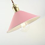 Бра с подвесным плафоном BRAID WALL Pink ImperiumLoft 181878-26