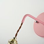 Бра с подвесным плафоном BRAID WALL Pink ImperiumLoft 181878-26