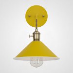 Бра с подвесным плафоном BRAID WALL Yellow ImperiumLoft 181879-26