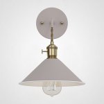 Бра с подвесным плафоном BRAID WALL Khaki ImperiumLoft 181880-26