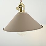 Бра с подвесным плафоном BRAID WALL Khaki ImperiumLoft 181880-26