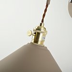 Бра с подвесным плафоном BRAID WALL Khaki ImperiumLoft 181880-26
