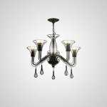 Подвесная люстра CAST 5 Black ImperiumLoft 181892-26