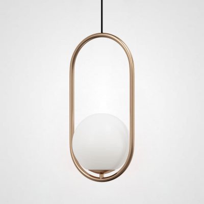 Подвесной светильник Matthew McCormick hoop 40 Бронза MILA Pendant ImperiumLoft 181903-22