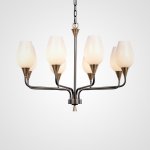 Подвесная люстра VIOLA MILK 8 ImperiumLoft 181912-26