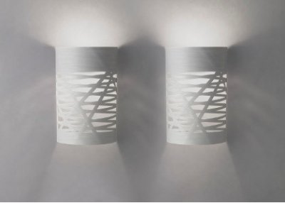 Настенный светильник Foscarini TRESS малый белый светильник Настенный светильник Foscarini TRESS малый белый светильник