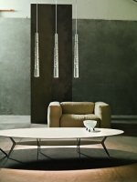 Подвесной светильник Foscarini TRESS STILO белый H. 5 m