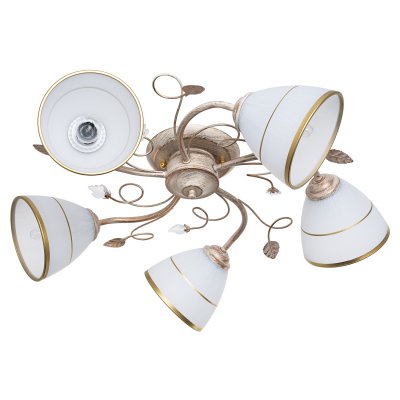 Светильник ЭкономСвет 1820TM/5GD+BEG WT