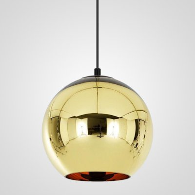 Подвесной светильник Copper Shade Gold D35 ImperiumLoft 182698-22 Подвесной светильник Copper Shade Gold D35 ImperiumLoft 182698-22
