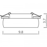 Светильник потолочный Divinare 1827/02 PL-1 ROMOLLA