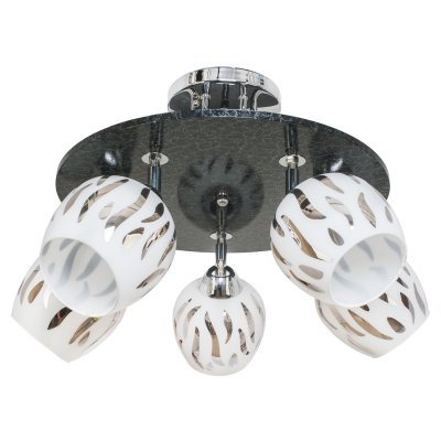 Светильник ЭкономСвет 1832LM/5CR WT