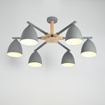 Потолочная люстра NOA 6 Gray by ImperiumLoft ImperiumLoft 183460-26