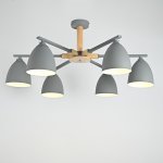 Потолочная люстра NOA 6 Gray by ImperiumLoft ImperiumLoft 183460-26