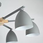 Потолочная люстра NOA 6 Gray by ImperiumLoft ImperiumLoft 183460-26