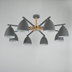 Потолочная люстра NOA 8 Gray by ImperiumLoft ImperiumLoft 183461-26