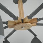 Потолочная люстра NOA 8 Gray by ImperiumLoft ImperiumLoft 183461-26