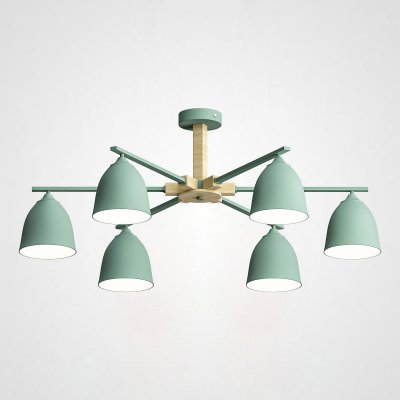 Потолочная люстра NOA 6 Mint by ImperiumLoft ImperiumLoft 183467-26