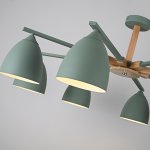 Потолочная люстра NOA 8 Mint by ImperiumLoft ImperiumLoft 183468-26