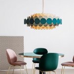 Люстра на штанге ASOLA D80 Red by ImperiumLoft ImperiumLoft 183484-26