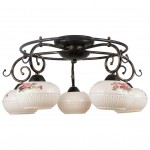 Подвесной светильник Escada 497/5 E14*40W D585 Black Brush Gold